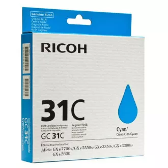 Ricoh 405689 - kartuša, cyan (azurna)