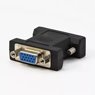 Video adapter, DVI (24 5) moški – VGA (D-sub) ženski, črn, z logotipom v blisterju, V PRODAJI Video adapter, DVI (24 5) moški – VGA (D-sub) ženski, črn, z logotipom v blisterju, V PRODAJI