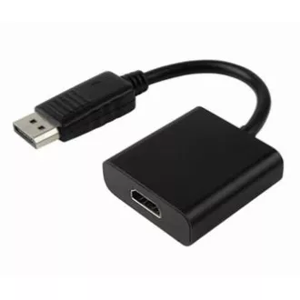 Video redukcija, DisplayPort moški - HDMI ženski, HDMI 1.3 - Standard, črna, logotip blister, IZPRODAJNO Video redukcija, DisplayPort moški - HDMI ženski, HDMI 1.3 - Standard, črna, logotip blister, IZPRODAJNO