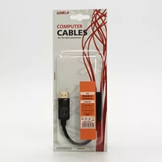 Video redukcija, DisplayPort moški - HDMI ženski, HDMI 1.3 - Standard, črna, logotip blister, IZPRODAJNO Video redukcija, DisplayPort moški - HDMI ženski, HDMI 1.3 - Standard, črna, logotip blister, IZPRODAJNO