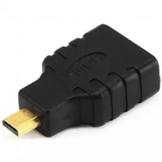 Video redukcija, mikro HDMI moški - HDMI ženski, črna, Logo pozlačeni konektorji Video redukcija, mikro HDMI moški - HDMI ženski, črna, Logo pozlačeni konektorji