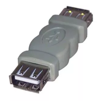 Priključek USB, (2.0), USB A female - USB A female, siv, 5891, IZPREDAJ
