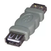 Priključek USB, (2.0), USB A female - USB A female, siv, logotip blister 29241, IZPREDAJ