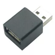 Redukcija USB, (2.0), USB A moški - USB A ženski, črna, redukcija za polnjenje iPada 33760