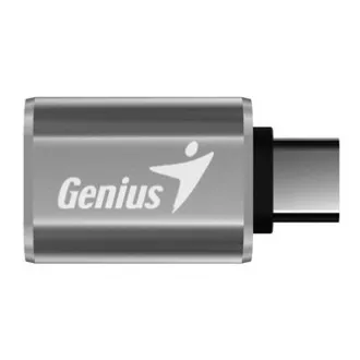 Redukcija USB, (3.0), USB C moški - USB A ženski, črna, Genius USB 3.0, do 5 Gb/s