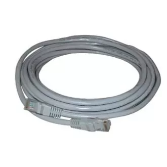 LAN kabel FTP patchcord, Cat.5e, RJ45 moški - RJ45 moški, 30 m, zaščiten, siv, varčen