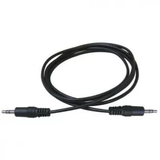 Zvočni kabel Jack (3,5 mm) moški - Jack (3,5 mm) moški, 5 m, črn