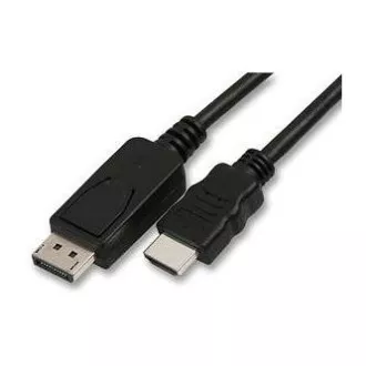 Video kabel DisplayPort moški - HDMI moški, 5 m, črn