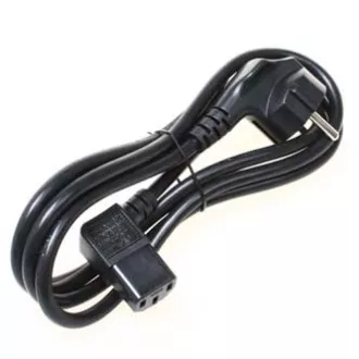 230V napajalni kabel, CEE7 (vilice) - C13, 5m, VDE odobritev, črn, zlomljen, PRODAJA