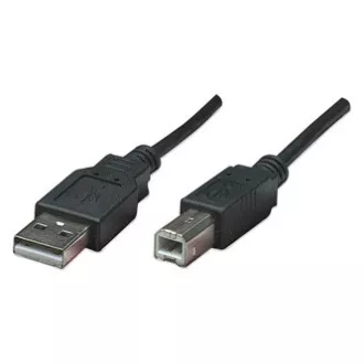 Logotip Kabel USB (2.0), USB A moški - USB B moški, 1,8 m, blister