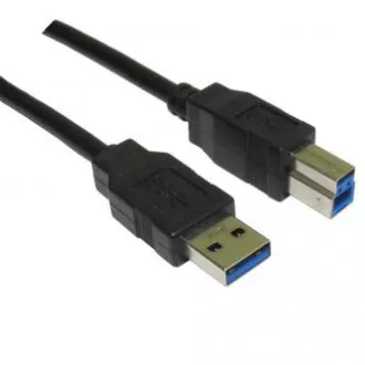 Kabel USB (3.0), USB A moški - USB3.0 B moški, 1,8 m, črn Kabel USB (3.0), USB A moški - USB3.0 B moški, 1,8 m, črn