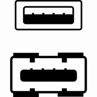 Podaljševalni kabel USB (2.0), USB A moški - USB A ženski, 3 m, črn