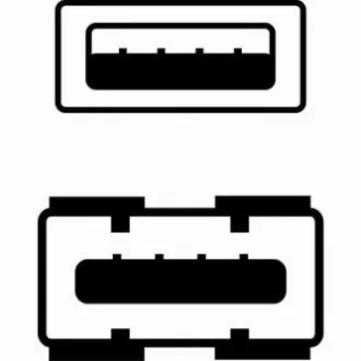 Logo Podaljševalni kabel USB (2.0), USB A moški - USB A ženski, 5 m, siv, IZPREDAJ
