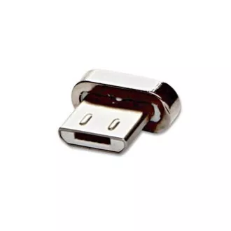 Kabel USB s priključki (2.0), USB A moški - microUSB moški   Apple Lightning moški   USB C moški, 1 m, okrogel, pleten, srebrn,