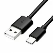 Logo Kabel USB (2.0), USB A moški - USB C moški, 1 m, črn, blister, IZPREDAJ
