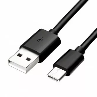 Logo Kabel USB (2.0), USB A moški - USB C moški, 1 m, črn, blister, IZPREDAJ