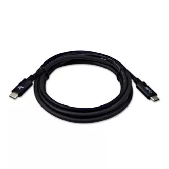 Kabel USB (3.2 gen 1), USB C moški - USB C moški, 1 m, 5 Gbps, 5V/3A, črn