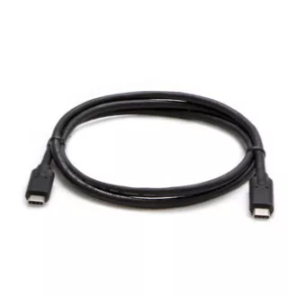 Kabel USB (3.2 gen 2), USB C moški - USB C moški, 1 m, 10 Gbps, 5V/3A, črn, SELL
