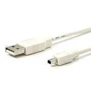 Kabel USB (2.0), USB A moški - 4-pinski moški, 1,8 m, bel, MITSUMI, PRODAJA