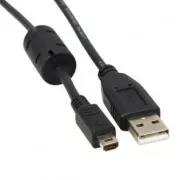 Kabel USB (2.0), USB A moški - 14-pinski moški, 26718, 1,8 m, črn, FUJI, PRODAJA