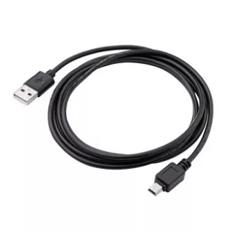 Logo Kabel USB (2.0), USB A moški - miniUSB moški, 3 m, črn