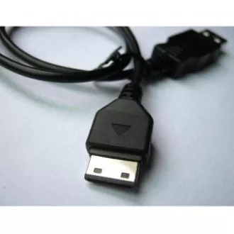Podatkovni kabel USB (2.0), USB A moški - SAMSUNG moški, 1,8 m, črn, za mobilne telefone SAMSUNG, PRODAJA