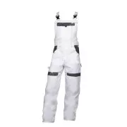 ARDON®COOL TREND belo-sive hlače s podaljšanim ovratnikom | H8816/