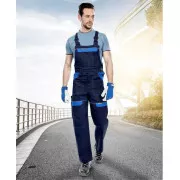 ARDON®COOL TREND temno modro-svetlo modre podaljšane hlače z lakom | H8428/