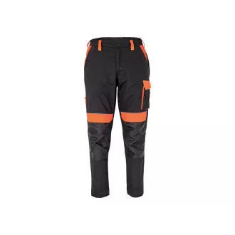 MAX VIVO moške hlače črna/oranžna MAX VIVO moške hlače črna/oranžna