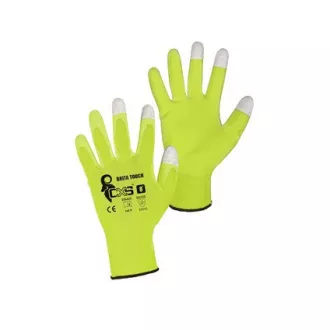 Rokavice BRITA TOUCH, prepojene s PU, velikost