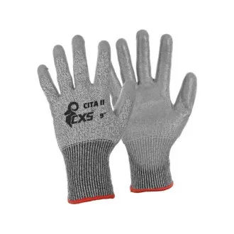 Rokavice proti porezovanju CITA II, sive, velikost 2,5 mm, mm. 07
