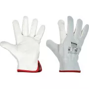 Usnjene rokavice LINOTTE sive barve 9