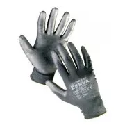 Črne najlonske rokavice BUNTING BLACK. PU dlan