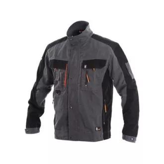 Bluza CXS SIRIUS LUCIUS, moška, sivo-oranžna, velikost