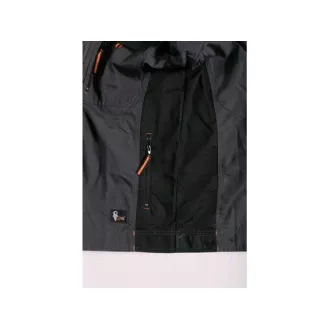 Bluza CXS SIRIUS LUCIUS, moška, sivo-oranžna, velikost