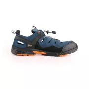 Čevlji sandali CXS LAND CABRERA S1, z jekleno peto, črni in modri, velikost