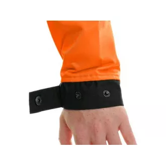 Bluza CXS SIRIUS BRIGHTON, črno-oranžna, velikost