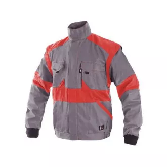 Bluza CXS LUXY EDA, moška, sivo-rdeča, velikost
