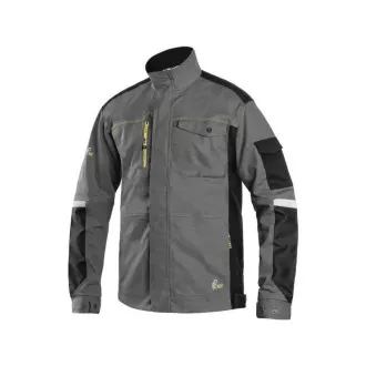 Bluza CXS STRETCH, moška, sivo-črna, velikost