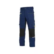 Hlače CXS STRETCH, moške, temno modro-črne, velikost