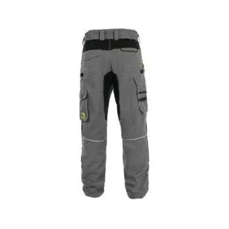 Hlače CXS STRETCH, moške, sivo-črne, velikost 46