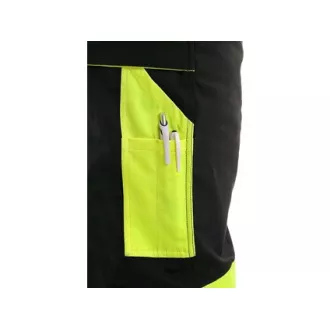 Vrtni čevlji CXS SIRIUS BRIGHTON, 170-176cm, črno-rumeni, velikost 44