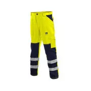 CXS NORWICH, moške opozorilne hlače, rumeno-modre, velikost 46
