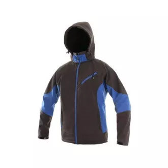 Moška softshell jakna CXS SACRAMENTO, sivo-modra, velikost Moška softshell jakna CXS SACRAMENTO, sivo-modra, velikost
