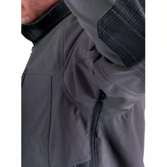 OLZA softshell jakna siva