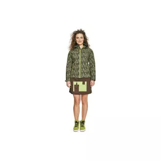 Jakna s potiskom YOWIE svetlo vijolična/navy XS