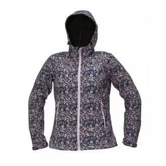 Jakna s potiskom YOWIE svetlo vijolična/navy XS