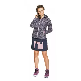Jakna s potiskom YOWIE svetlo vijolična/navy XS