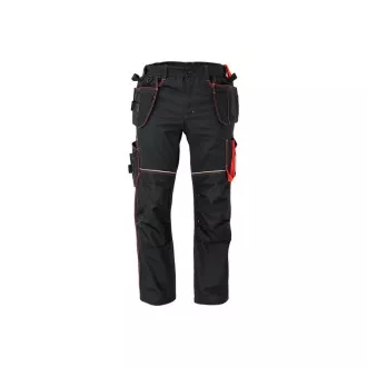 KNOXFIELD 320 hlače antracit/rdeča 46