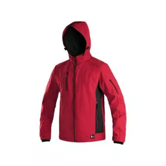 CXS DURHAM jakna, moška, rdeča in črna, velikost